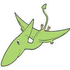 Activities of Kids Coloring Book - Cute Cartoon Dinosaur 4