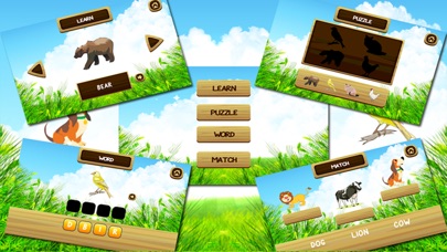 Animal Vocabulary Words English Language Learning Game for Kids 1.1 IOS -