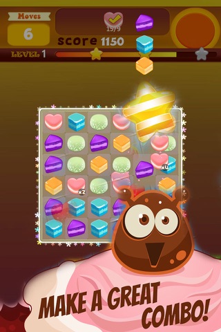 Paradise Cake Mania: Match Game screenshot 2