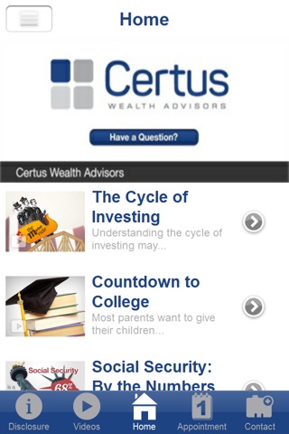Certus Wealth Advisors screenshot 2