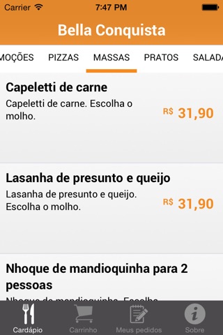 Bella Conquista Pizzaria screenshot 2