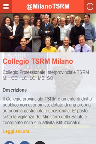 Collegio TSRM Milano screenshot 2
