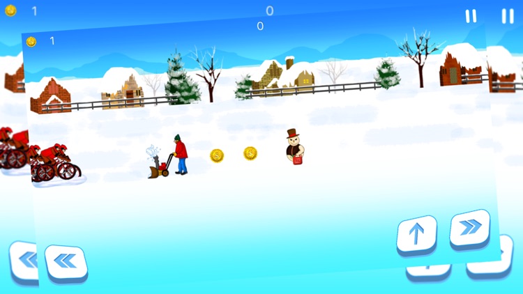 Angry neighbours funny show - the cold winter snow blower war new free Episode 5 screenshot-4