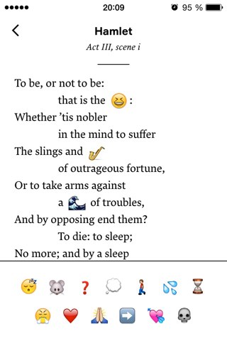 Emoji Shakespeare screenshot 2