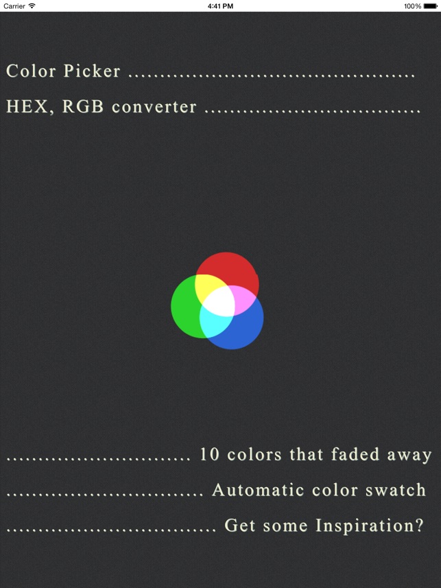 COPIC - Color Picker & Converter for iPad(圖1)-速報App