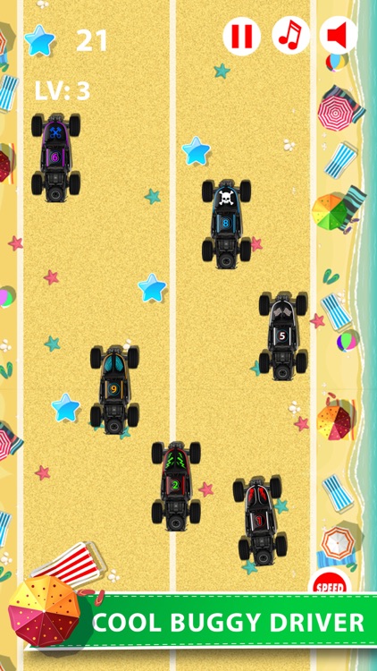 Sand buggy beach racing mania