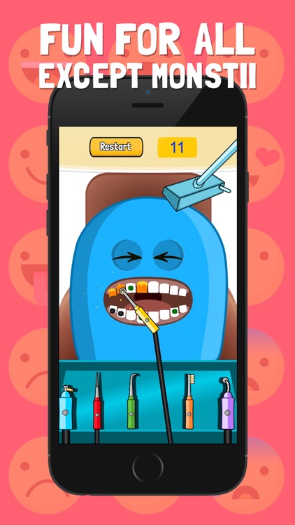 Dentist Office Game Monstii- for Kids