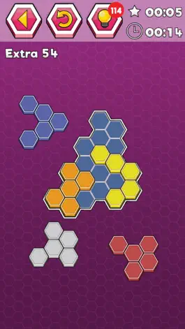 Game screenshot Color Fill Hexa hack