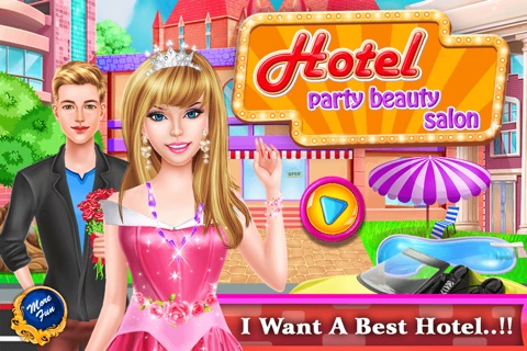 Hotel Party Beauty Salon - Summer games screenshot 2