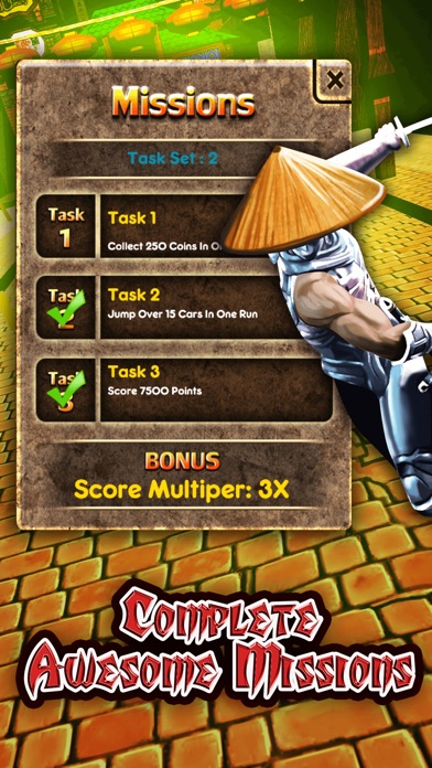 NINJA WARRIOR COMBAT 3D - A FUN RUN JUMP & RACE GAME 3.7 IOS ĐUA XE NINJA WARRIOR COMBAT 3D - A FUN RUN JUMP & RACE GAME 3.7 IOS