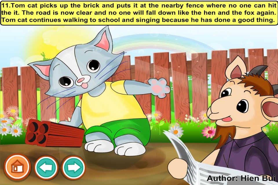 Tom cat doing good thing (story and games for kids) screenshot 3