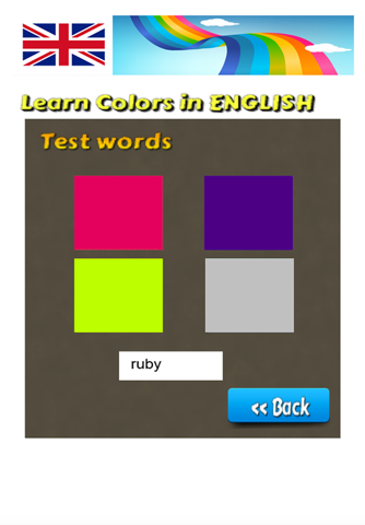 Learn Colours in English Language screenshot 2
