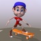 Funky Skater Boy Racing Adventure - cool street driving arcade game