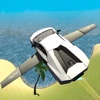 Flying Car Driving Simulator Free: Extreme Muscle Car - Airplane Flight Pilot