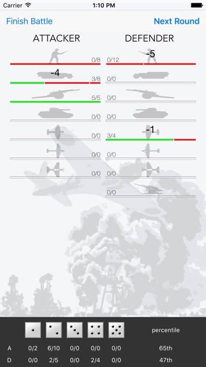 Probability Calc for Axis & Allies®