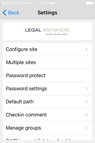 Legal Anywhere screenshot 3