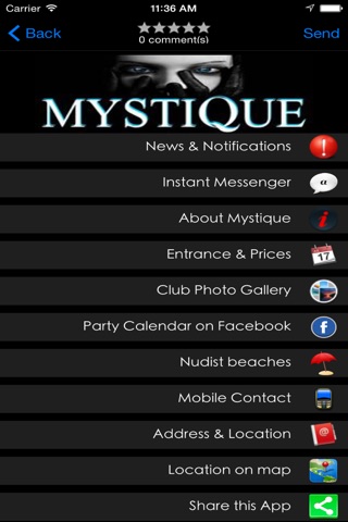 ClubMystique screenshot 3