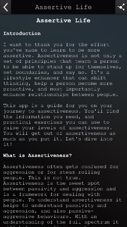 Assertive Life