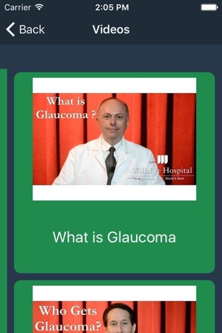Glaucoma from Wills Eye screenshot 2