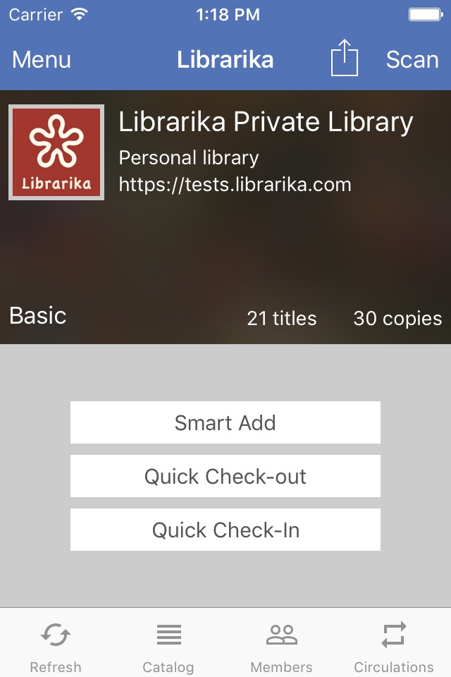 Librarika screenshot 2
