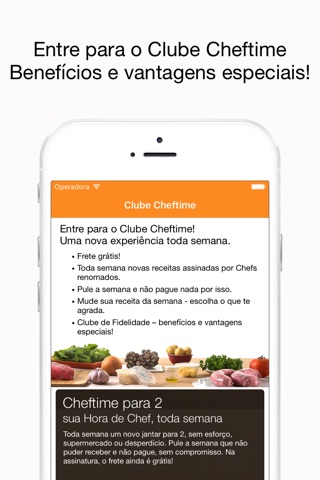 Cheftime - A sua hora de Chef! screenshot 2