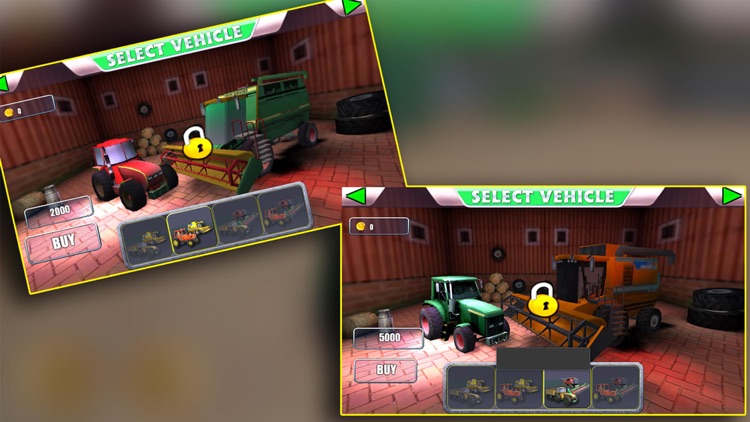 Combine Harvester Tractor Simulator