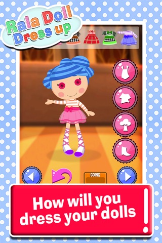 Dress-Up Rala LaLa-Loopsy Version : Cute girls doll.s mini dress anime make-up Games screenshot 3