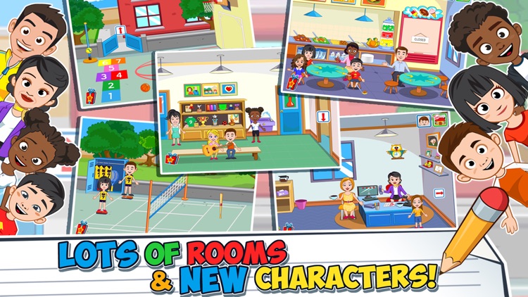 My Town : School screenshot-4