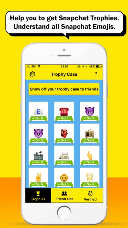 Trophy & Emojis Guide