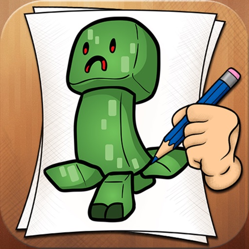 Learning To Draw Chibi Minecraft Edition Full icon