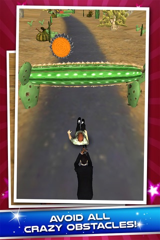 Hollywood on the Run - 3D jumping party runner dorm games! screenshot 3