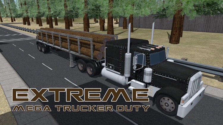 3D Logging Truck Driver – Drive mega cargo lorry in this driving simulator game screenshot-3