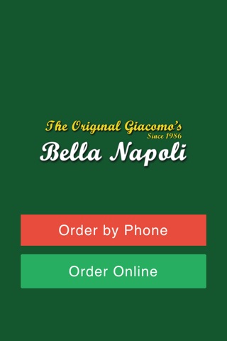 The Original Giacomos Bella Napoli screenshot 2