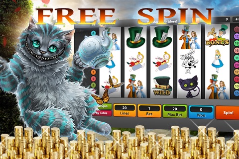 Wonderland Slots - Adventure of White Rabbit: Play Las Vegas Casino Slots & Slot Tournament Games screenshot 3