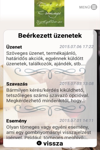 Bor és Csemege screenshot 3