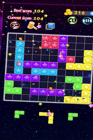 Stargarden puzzle game - fun for children screenshot 2