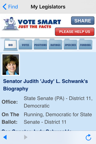 MyLegis : Pennsylvania — Find your Legislators & Legislative Districts screenshot 3