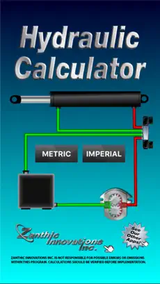 Screenshot 1 Hydraulic Calculator Free iphone