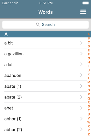 ASL Dictionary from NTID: Modified for Younger Users screenshot 2