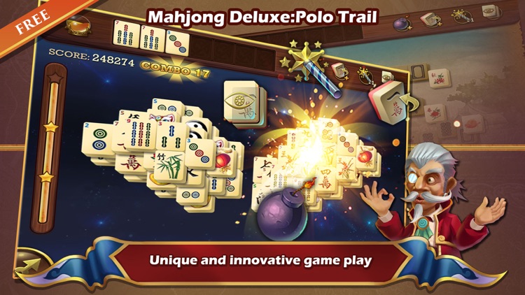 Mahjong Deluxe:Polo Trail screenshot-4