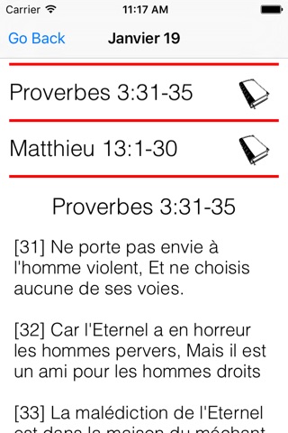 Sainte Bible screenshot 4