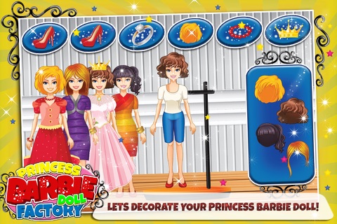 Princess Doll Maker & Dolls Makeover Game screenshot 3