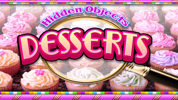 Desserts, Cupcakes & Candy - Hidden Object Spot and Find Objects Photo Differences Cooking Game