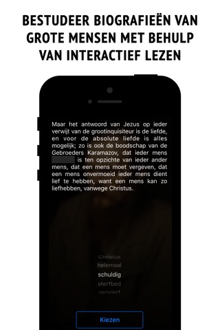 Dostoyevsky - interactive biography screenshot 2