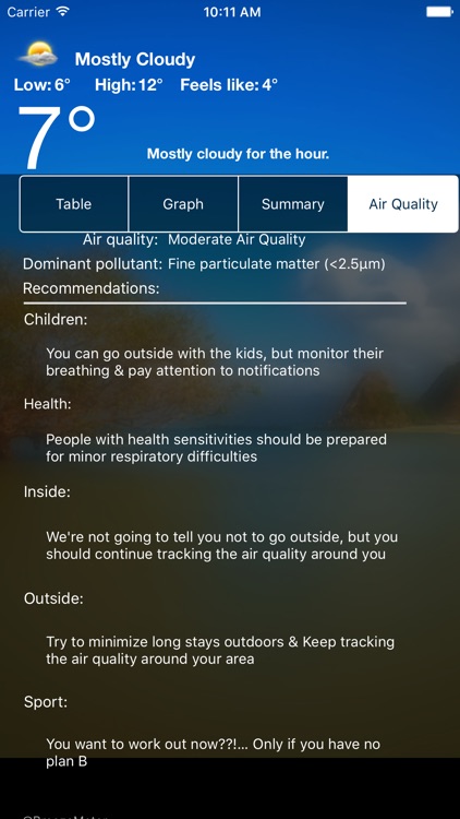 WeatherAirQuality screenshot-4