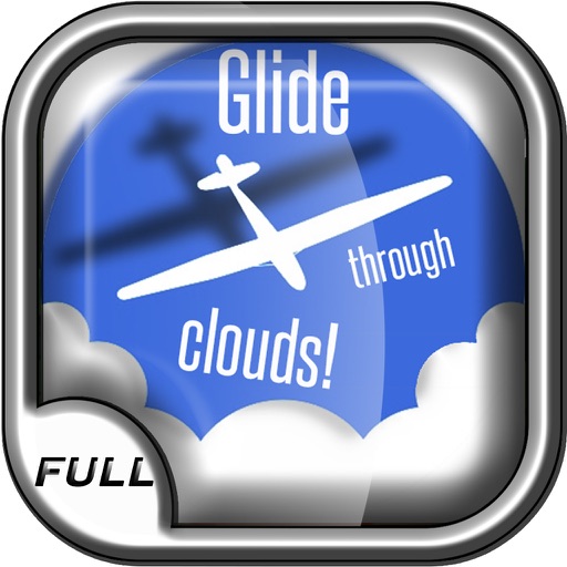 Sky Glider 2: Paper Plane Glides Cumulus Clouds in a Blue-Blue Sky PRO Icon