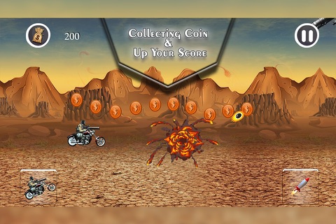 Biker Ninja:Quick Gun Escape Pro screenshot 4
