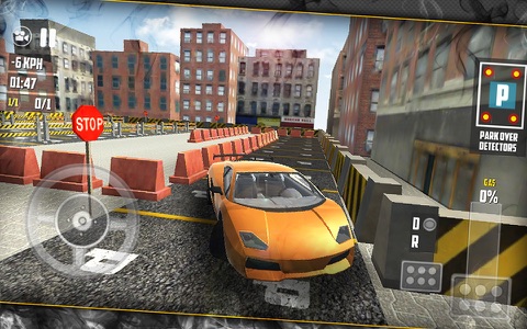 Drift Car and Parking 3D, Multi Levels Car Drifting and Car Parking Game in City and Traffic screenshot 3