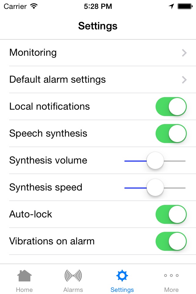 Seeing Assistant AlarmGPS screenshot 4