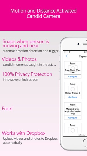 MotionSnapCam+ Selfie Camera with Free Secured Lock.ed Photo(圖2)-速報App